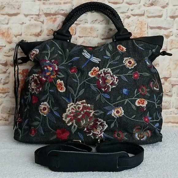 Johnny Was Handbags - New Johnny Was  Krysha Overnight Tote